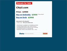 Tablet Screenshot of cityu.com