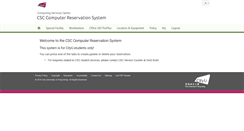 Desktop Screenshot of crs.cityu.edu.hk